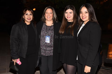 Judith, Claudia, Nadia y Lizette