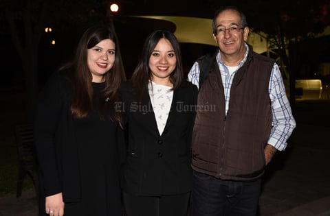 Nadia, Lizette y Fawas