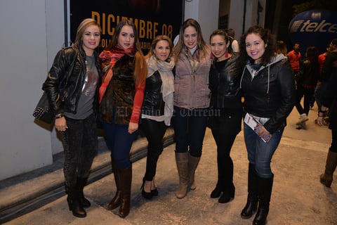 Daniela, Perla, Isabel, Adriana, Perla y Laura