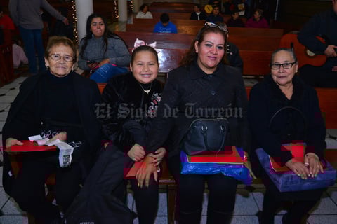28122017 María Teresa, Nina, Verónica y Guillermina.