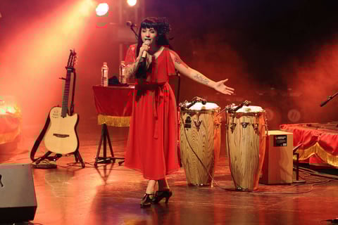 11 de marzo. Mon Laferte | La chilena trajo a La Laguna su "Amárrame Tour" a la cuidad de Torreón Coahuila.