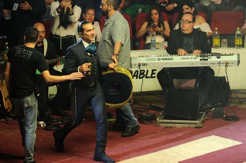 15 de julio. Alejandro Fernández | Se presentó con dos fechas en la Feria Nacional de la ciudad de Gómez Palacio, Durango.