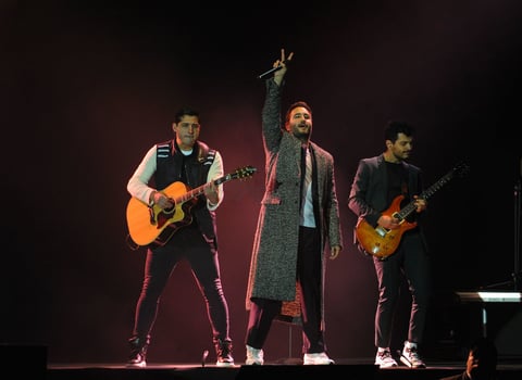 08 de diciembre. Reik | Sorprendió a los laguneros con su gira Des/amor, en la cuidad de  Torreón Coahuila.