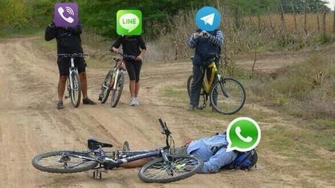Caída de Whatsapp desata los memes
