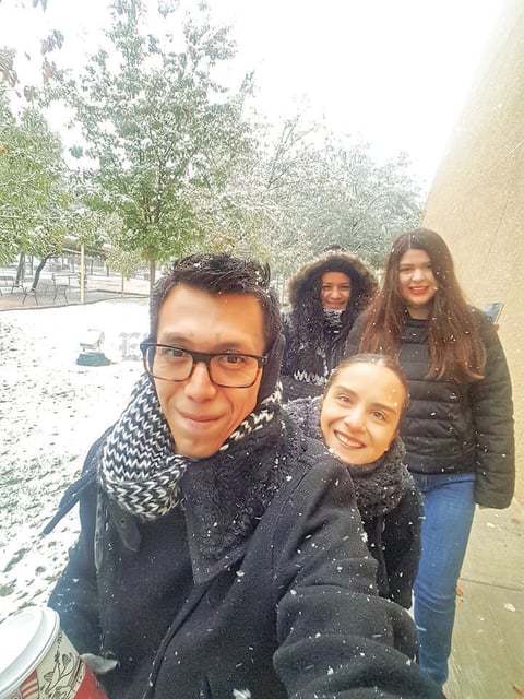 06012018 LA FOTO DEL RECUERDO.  Pineda Damián, Paulina Valenzuela, Nadia Román y María Robles.