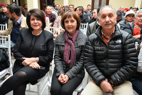 08012018 EN CASA HISTóRICA AROCENA.  Lupita, Alma y Jorge.