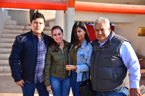 08012018 Josué, Katia, Lidia y Ricardo.