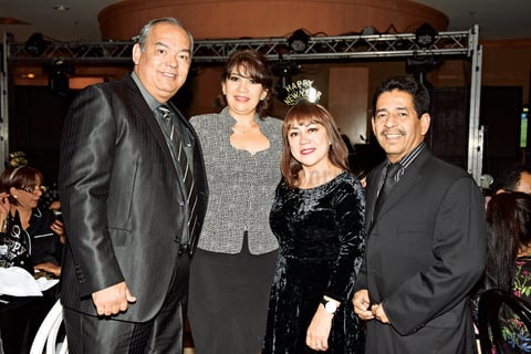 08012018 Ernesto Hernández, Beatriz Ochoa, Luly Treviño y Abraham Castillo.
