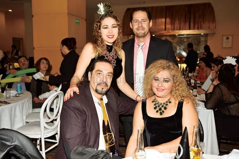 08012018 Rossy Venegas, Tomás González, Edgar Alvarado y Silvia González.