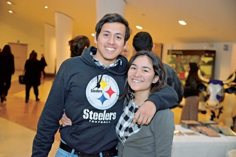 08012018 EN EL NAZAS.  Sergio y Vanessa.