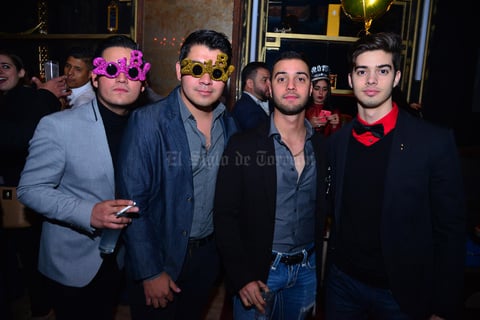 Javier, Lalo, Juan Carlos y Valente