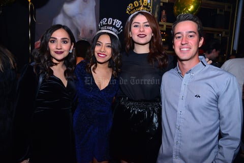 Paulina, Anilú, Brenda e Imanol