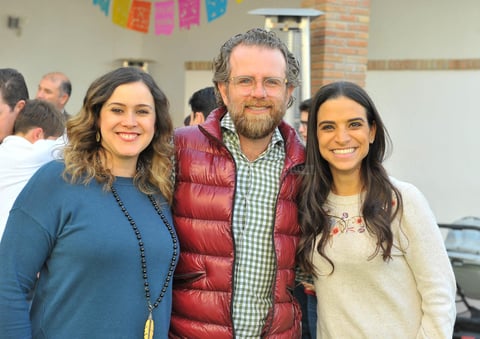 Adriana, Rodrigo y Cecy