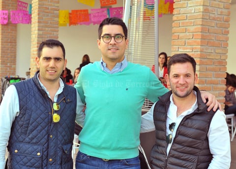 Alberto, Diego y Fernando