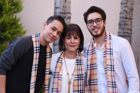 Abner, Laura y Salvador