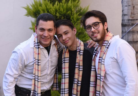 Mony, Abner y Salvador
