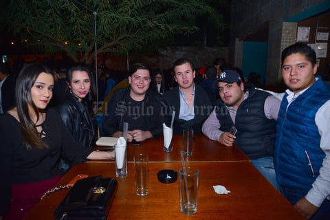 10012018 Andrea, Katya, Alan, Frankie, Andrés y Gustavo.