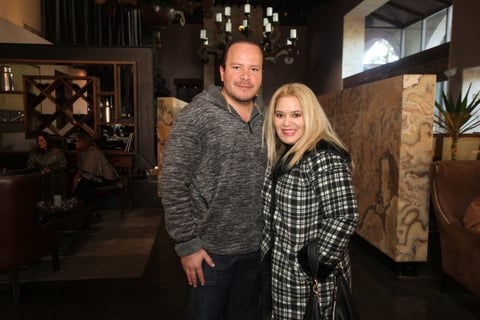 Uriel Lara y Barbara de Lara.
