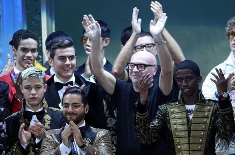 En esta ocasión, Domenico Dolce y Stefano Gabbana coronaron como sus "ángeles" a varias rostros conocidos de las redes sociales.