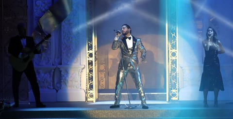 Maluma puso la música.