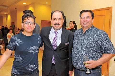 14012018 CONTENTOS.  Diego, Miguel y Filiberto.
