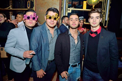 15012018 AMIGOS.   Javier, Lalo, Juan Carlos y Valente.