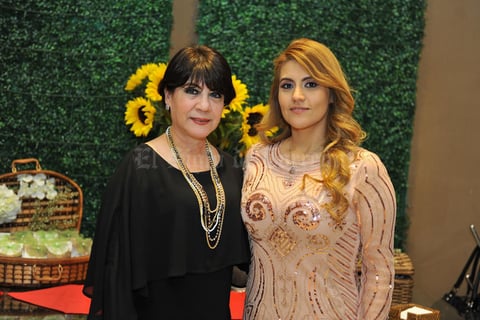 26012018 SE CASARá EN ABRIL.  Cercana se encuentra la fecha del enlace matrimonial de Mayra Lucía Lomas Flores, motivo por el cual le fue ofrecida una recepción prenupcial por parte de su mamá, María de la Luz Flores.