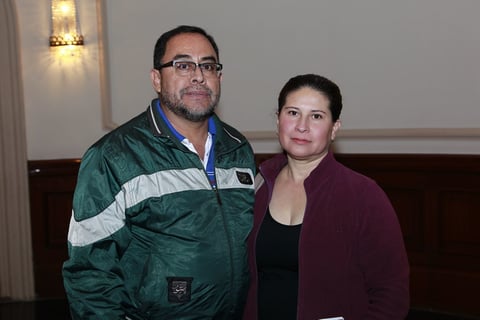 Isidro Rojas y María de la Luz.