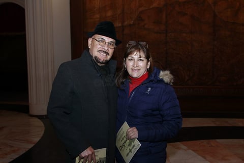 Juan Antonio y Claudia.