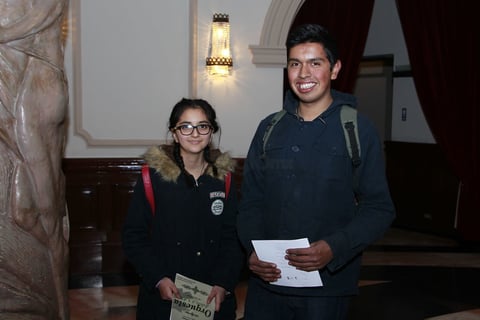 Karina y Miguel.