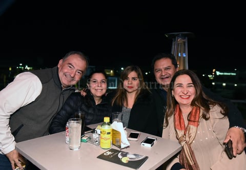 31012018 Rogelio, Mary Cristy, Marcela, José Antonio y Maribel.