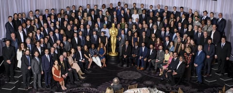 Más de 175 de nominados a la próxima entrega de los premios Oscar convivieron en el tradicional almuerzo organizado por la Academia de Ciencias y Artes Cinematográficas.