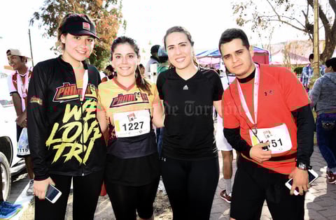 06022018 Patricia Méndez, Tomasa Lozano, Ana Solís y Enrique Guevara.