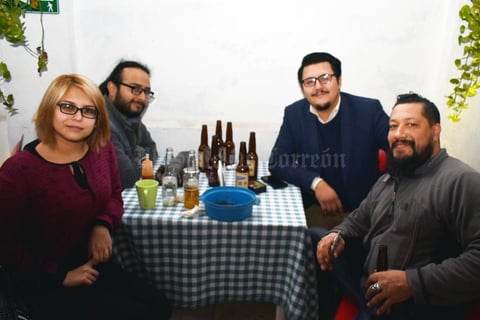 06022018 Ana, León, Jacobo y Guillermo.
