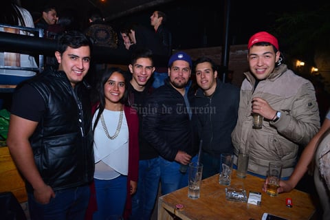 Manuel, Fernanda, Ricardo, Gerardo, Guillermo y Alberto