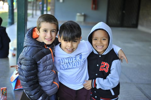 Aldo, Emiliano y Luis Angel
