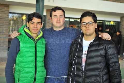 Diego, Angel y Maurilio