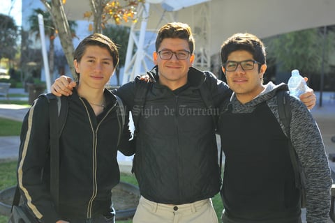 Carlos, Alejandro y Arturo
