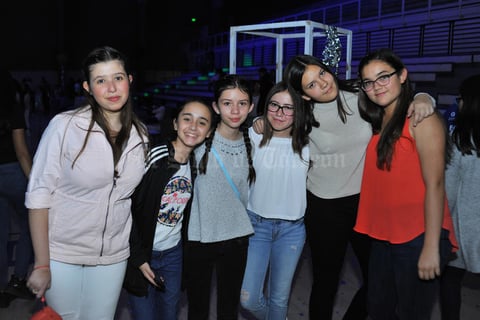 09022018 Desirée, Dany, Estefy, Victoria, Alejandra y Maya.