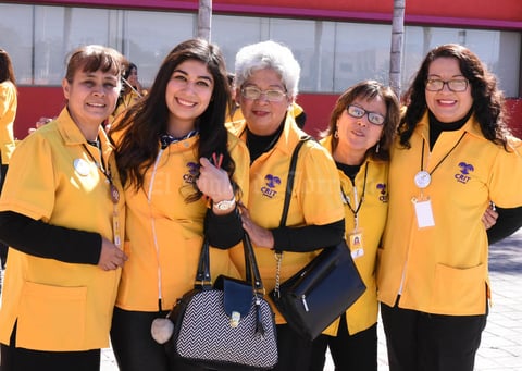 09022018 Rocío de la Torre, Rocío Rodríguez, Rocío Hernández, Martha Sánchez y Tony Rodríguez.