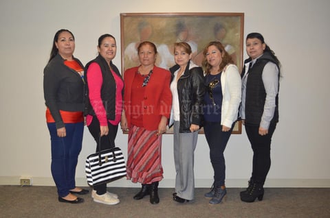 11022018 EN RECIENTE EVENTO.  Lulú, Aracely, Rosa, Blanca, Alma y María Elena.