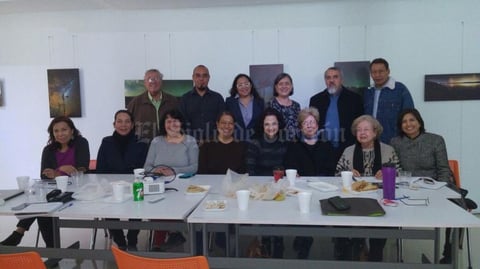 11022018 LA FOTO DEL RECUERDO.  Segunda reunión de representantes de museos para organizar la semana de museos en mayo próximo.