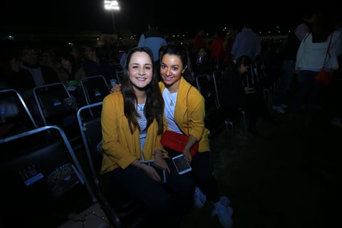 Duranguenses disfrutan concierto de Timbiriche