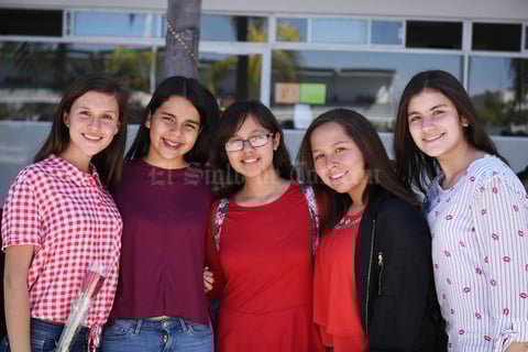 20022018 Anacris, Cristina, Angie, Mireya y Victoria.