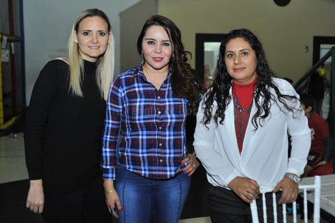 Ivonne, Tania y Palmira