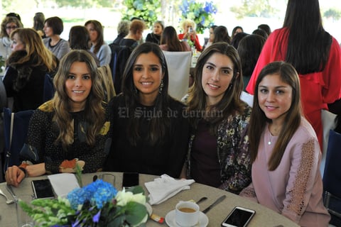 Andrea, Susana, Lila y Lucía