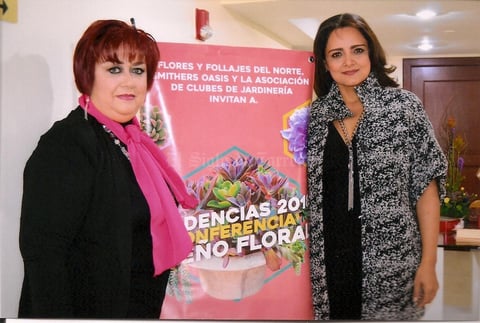 Tere Maraboto de Hernández y Paty R. de Díaz Flores