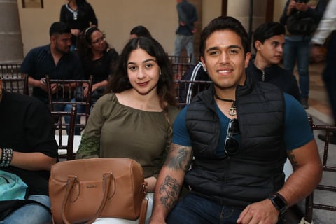 Tania y Cristian.