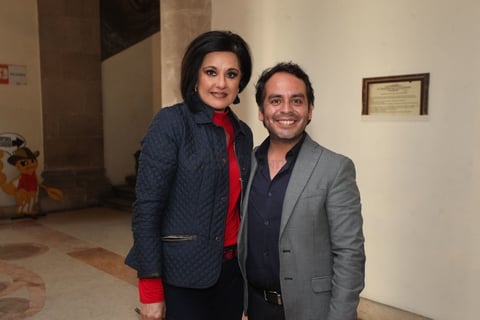 Mari Carmen Montesinos y Tito Avalos.