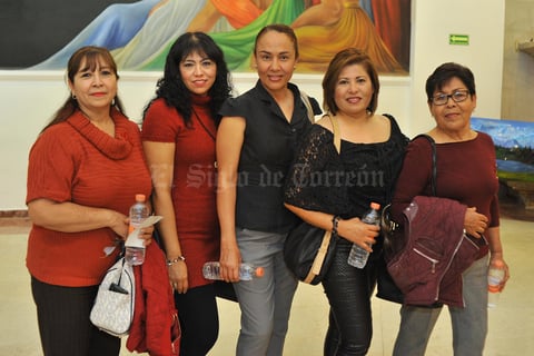 21022018 María Concepción, Xóchitl, Laura, Adriana y Ana María.